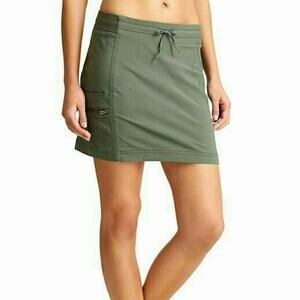 Athleta Trekkie Women’s Athletic Skirt in Olive Green Size 0